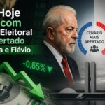 Dólar Hoje Recua com Cenário Eleitoral Mais Apertado Entre Lula e Flávio